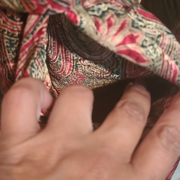 Victoria's Secret Vintage Paisley Print Robe - Picture 6 of 8